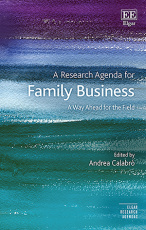 A Research Agenda for Family Business