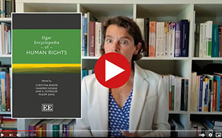 人权克里斯蒂娜活页夹视频的Elgar百科全书